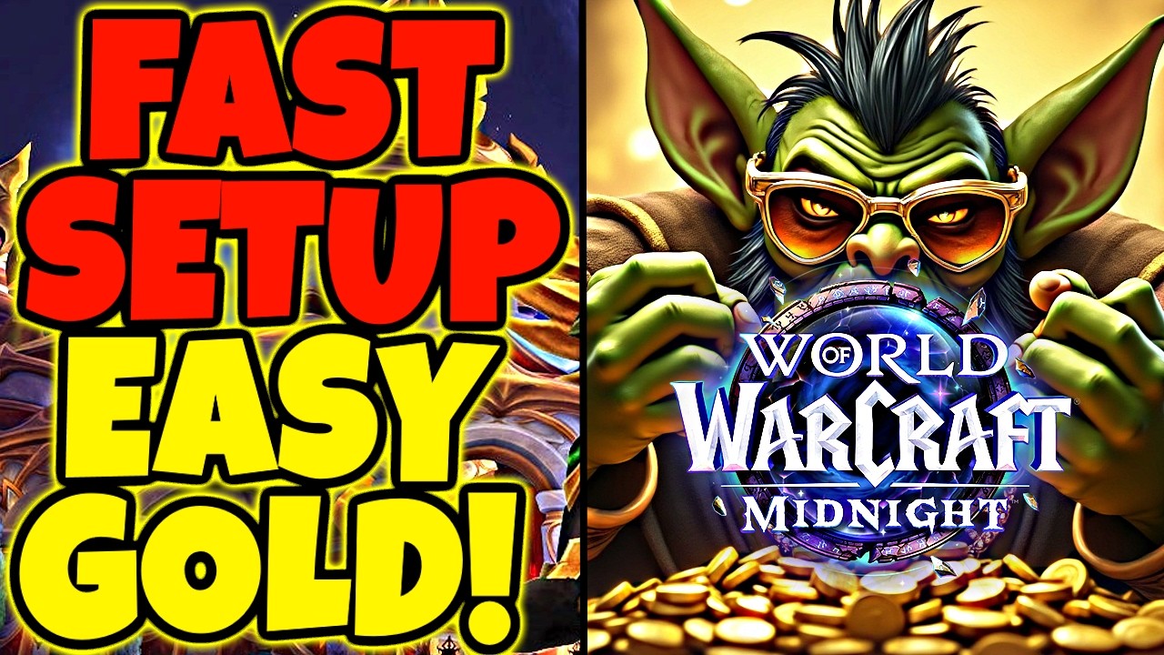 Заработайте 6000 золота за 1 минуту &mdash; быстрая и БЕСПЛАТНАЯ настройка | Midnight WoW Professions