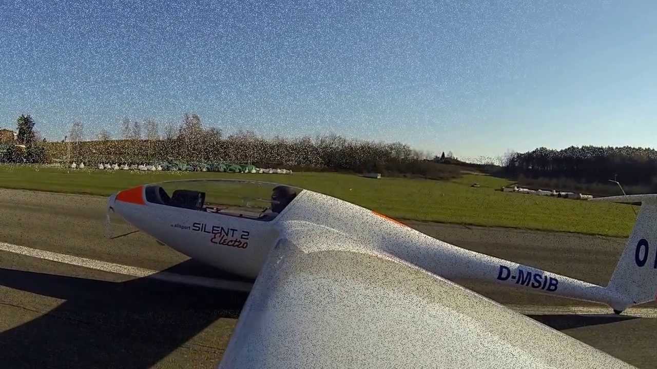 Test flight of Silent 2 Electro.