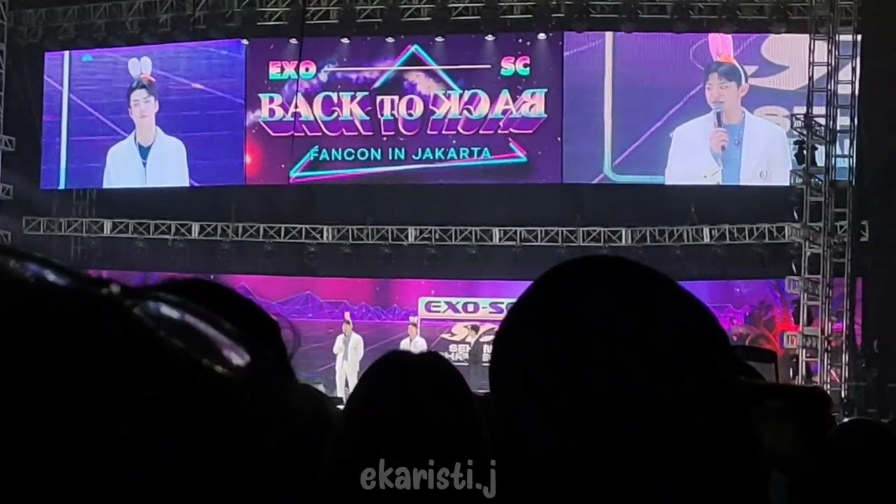 EXO SC - Spoiler comeback (Back to Back Fancon in Jakarta)