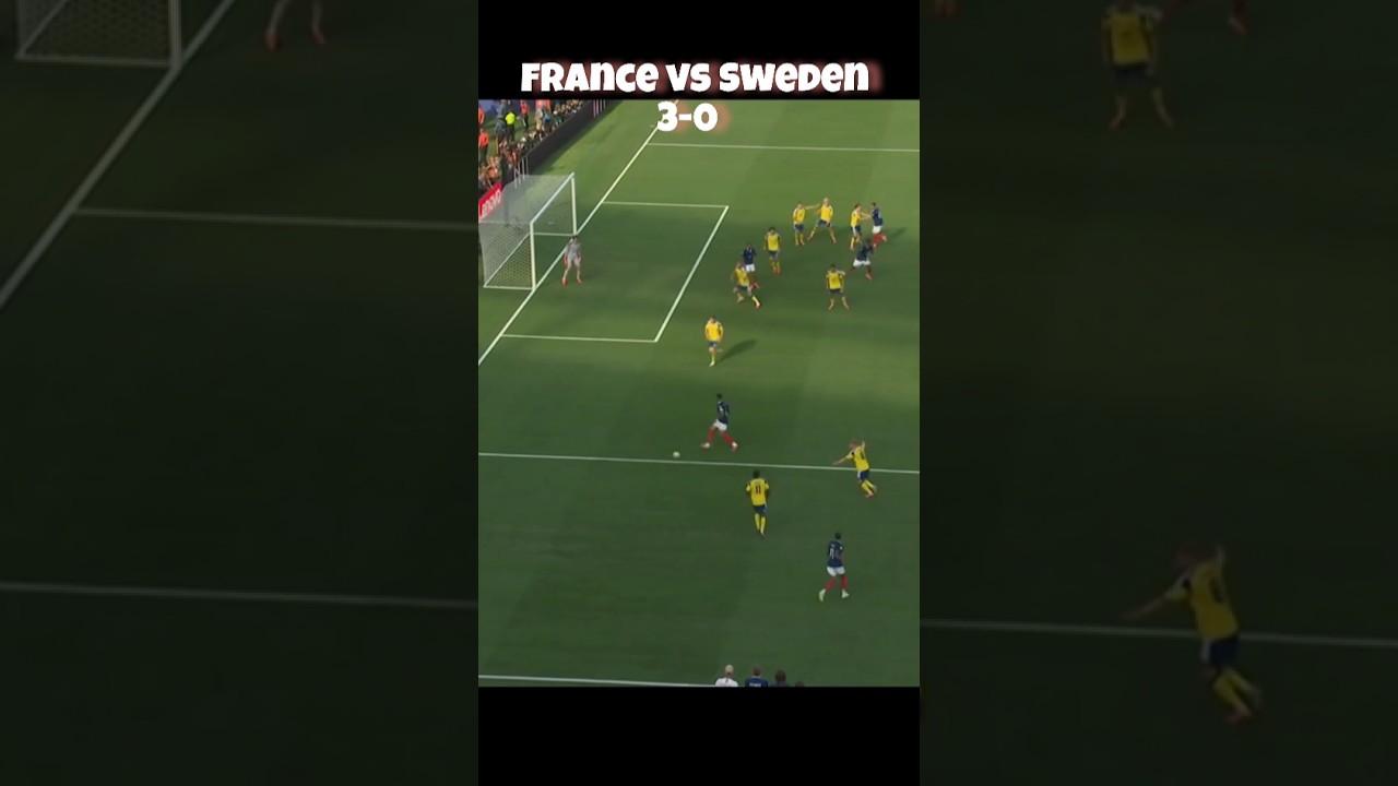 Франция &mdash; Швеция 3:0 🔥 Все голы и лучшие моменты #fifaworldcup2026 #france #shorts