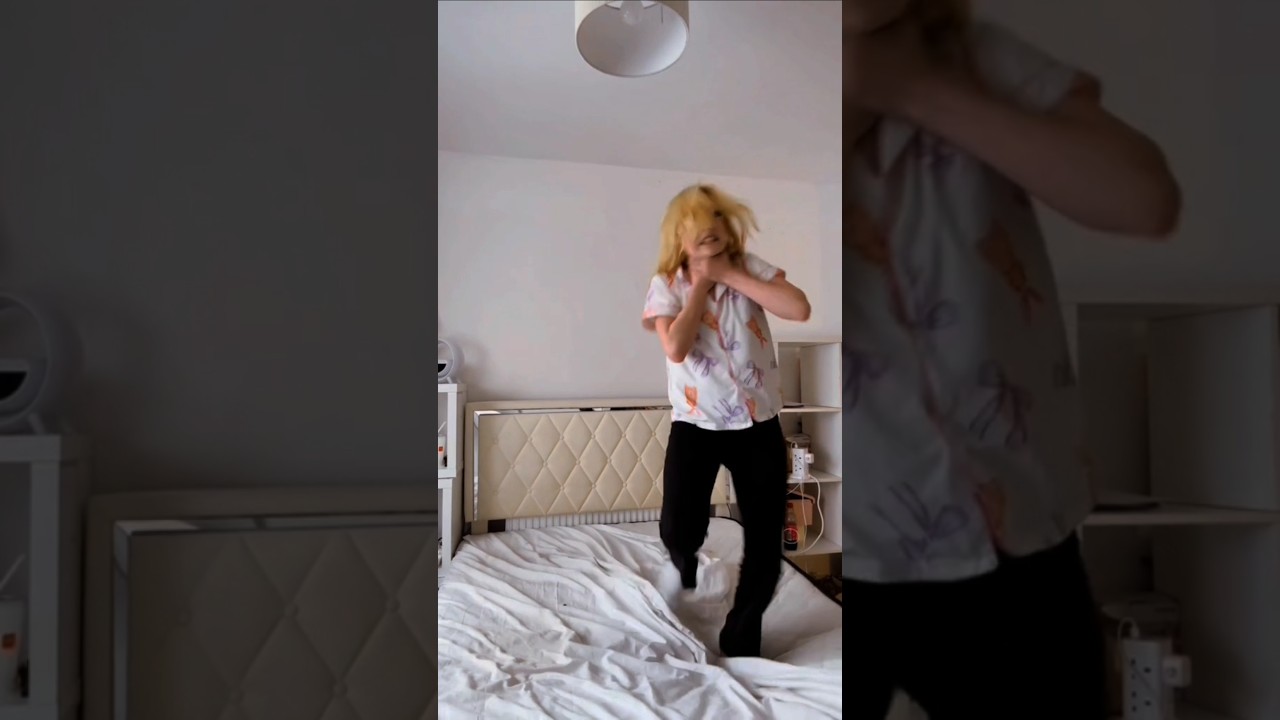 She is mad because she have to clean that room... #angry #funny #cleaning