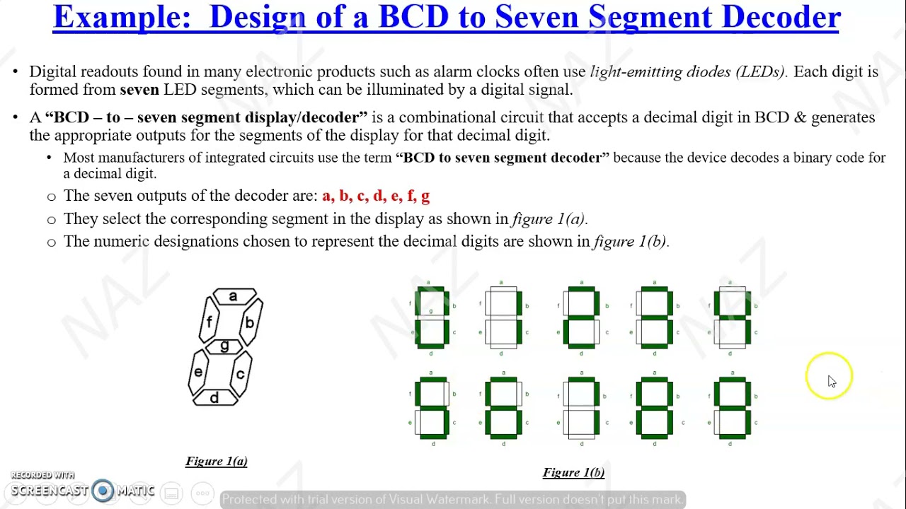 BCD to Seven Segment Display