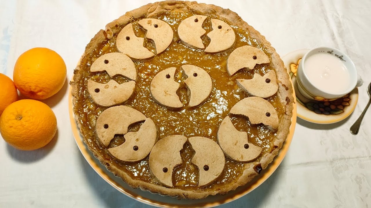 STANCHI DELLA SOLITA COLAZIONE - questa crostata con FARINA di CHUFA vi stupirà