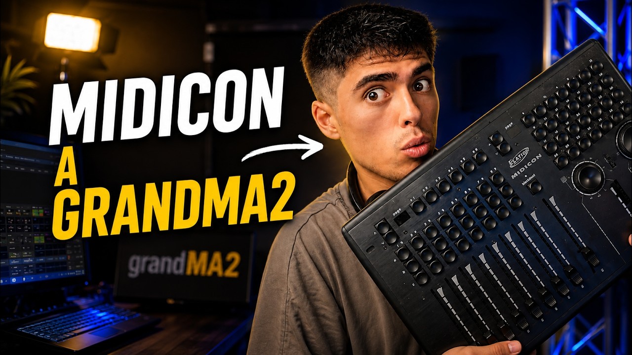 Mapear MIDICON en GrandMA2