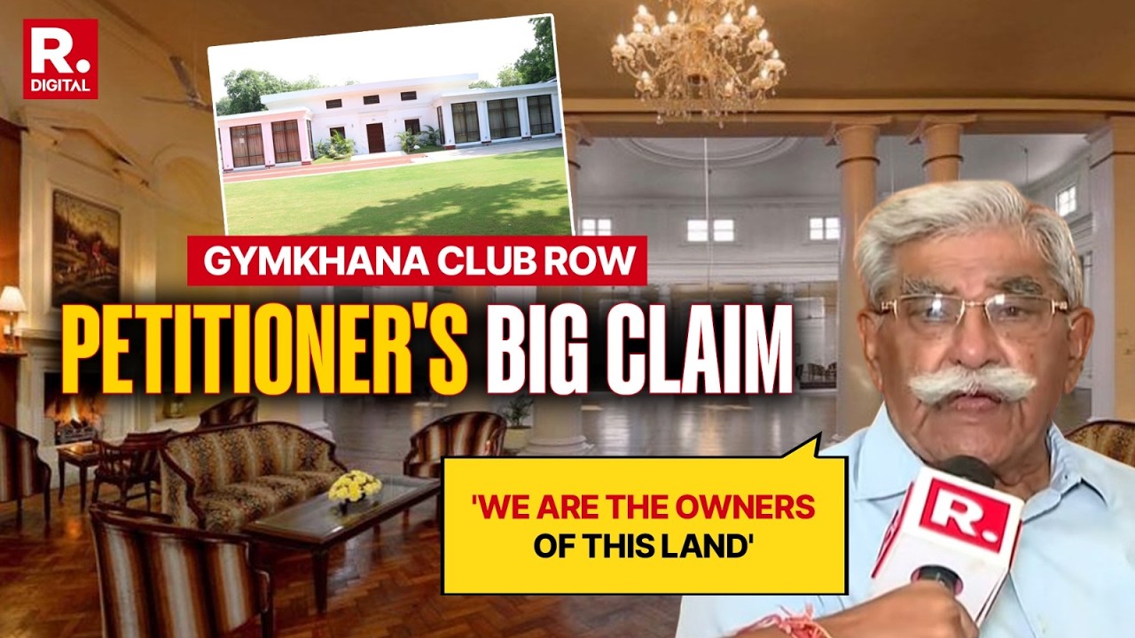 Gymkhana Club Row: Petitioner Major Atul Claims We Are The Owner Of This Land