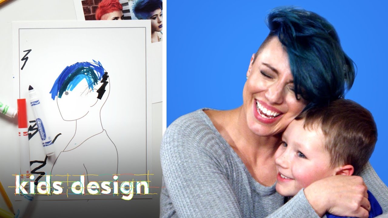Kids Give Their Mom a Wild New Hairstyle | Kids Design | HiHo Kids
