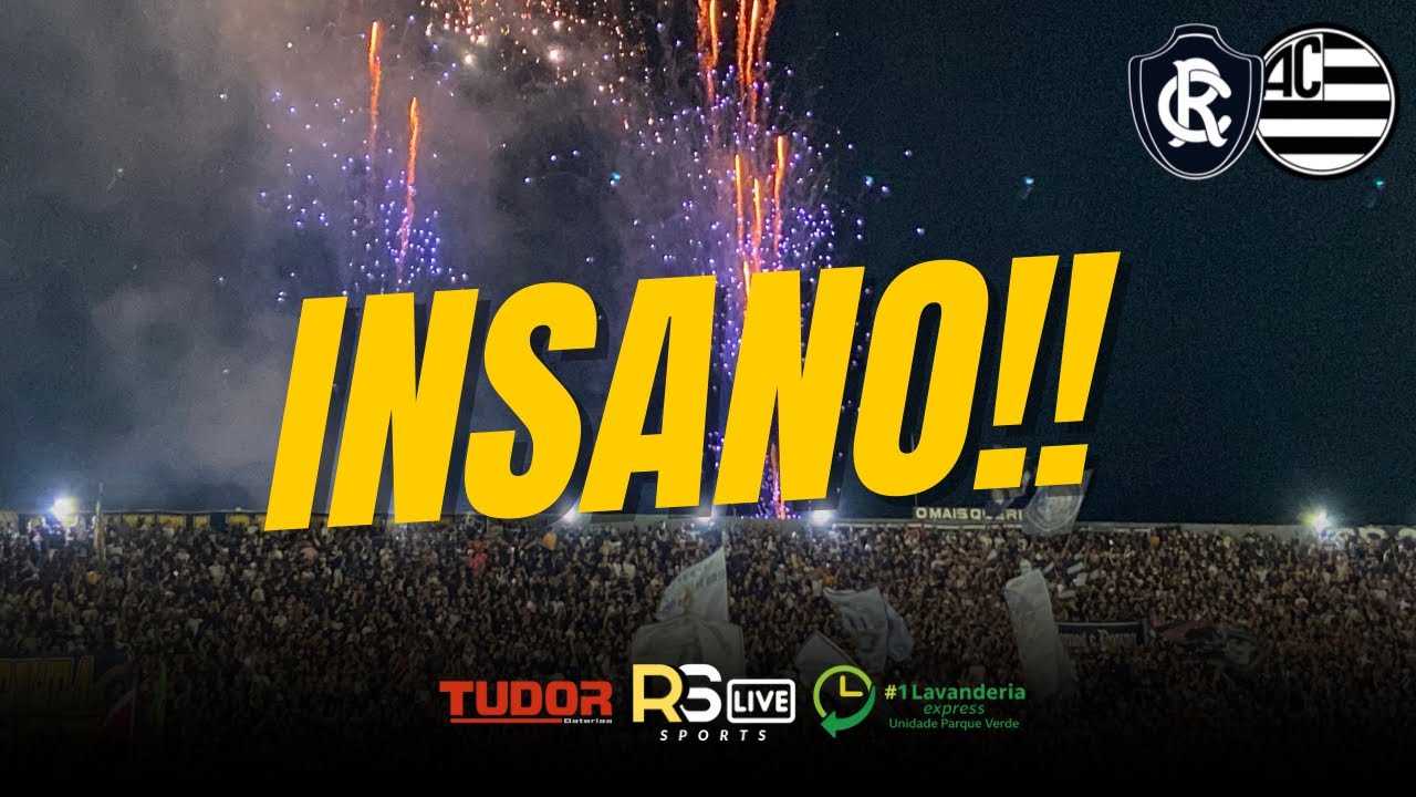 🚨🦁 ESSA É A TORCIDA DO LEÃO! Arrepiante recepção no Baenão no jogo entre Remo x Athletic-MG!