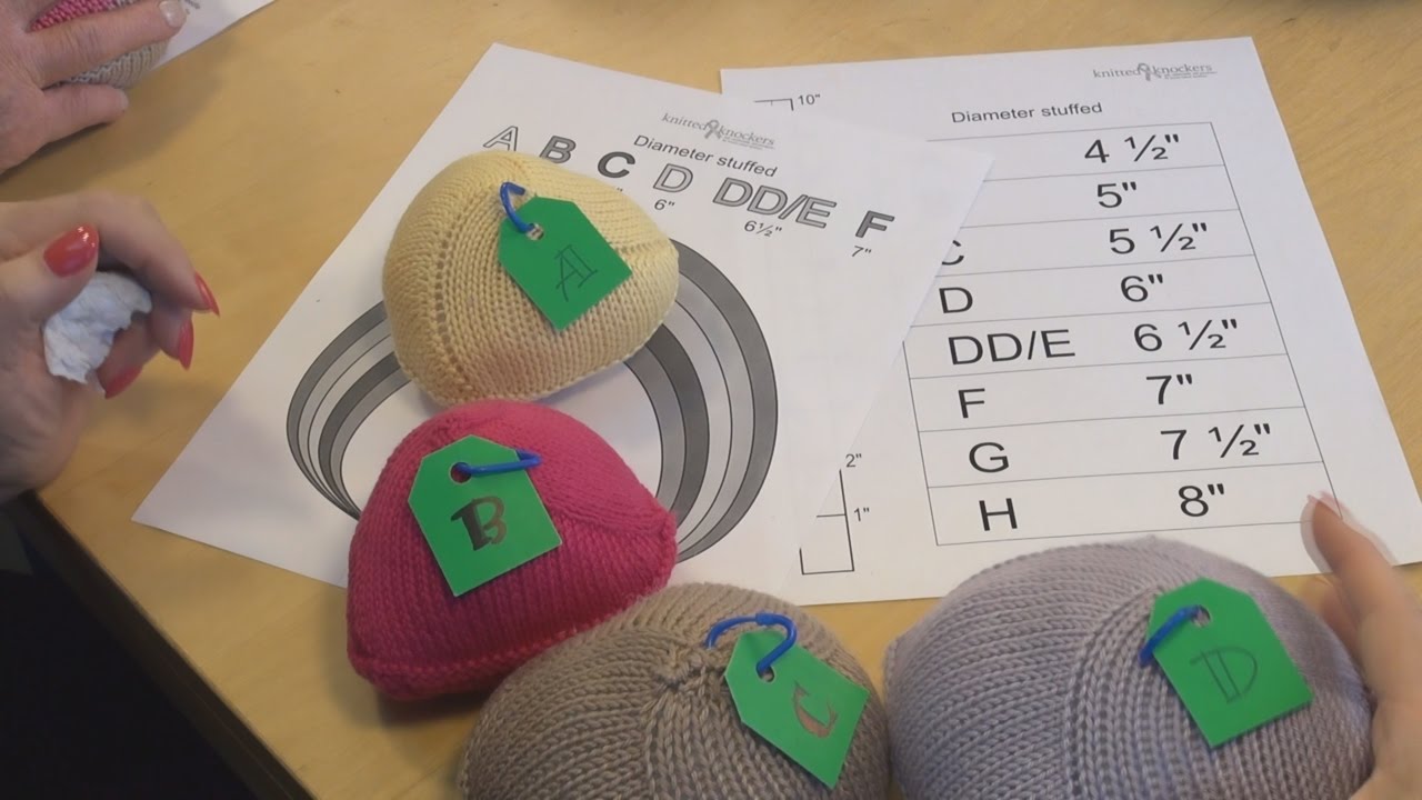 KnittedKnockers.org - How to Size a Knitted Knocker tutorial
