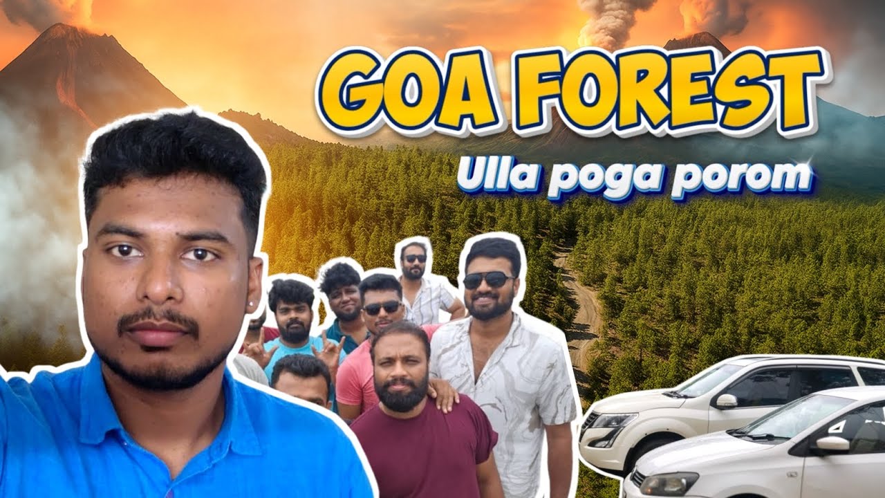 Entering into Goa Forest 🌳 |Goa series Part -2| Goa car series|#vento #xuv500 #volkswagen #mahindra 