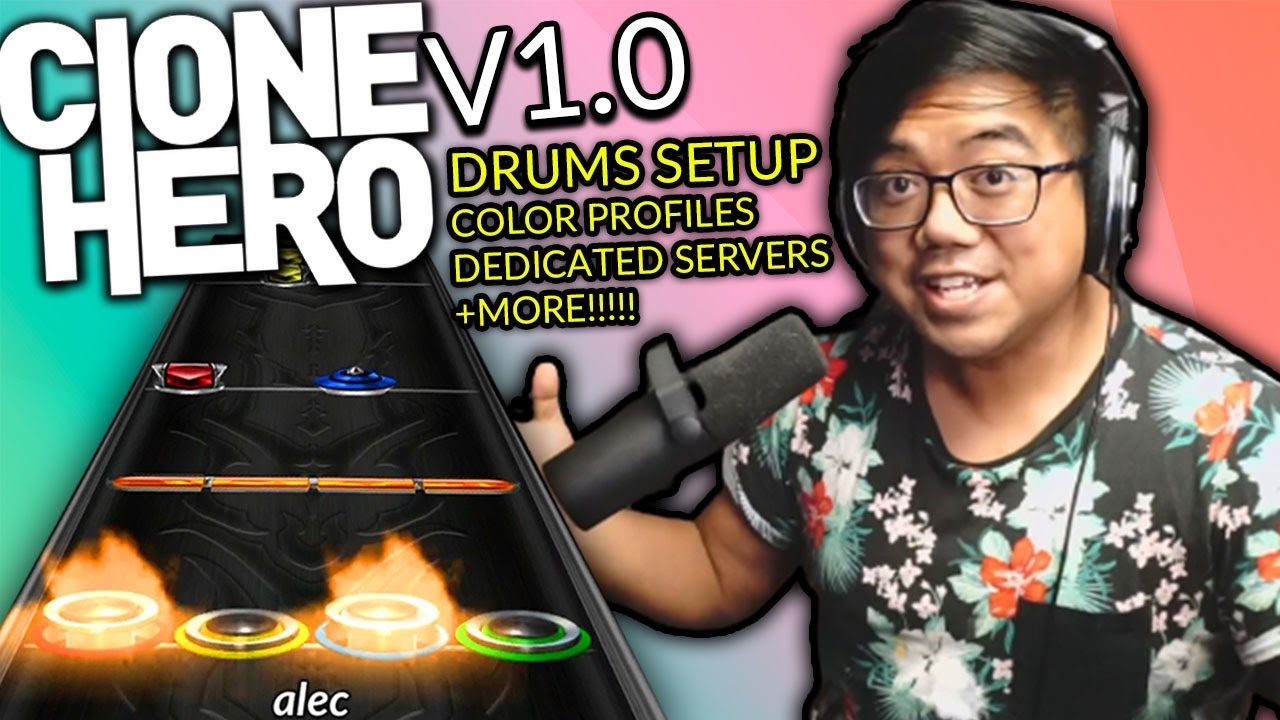 Clone Hero Is Finally Out of Beta! What's New? - Drums Setup/Overview (2022 Tutorial)
