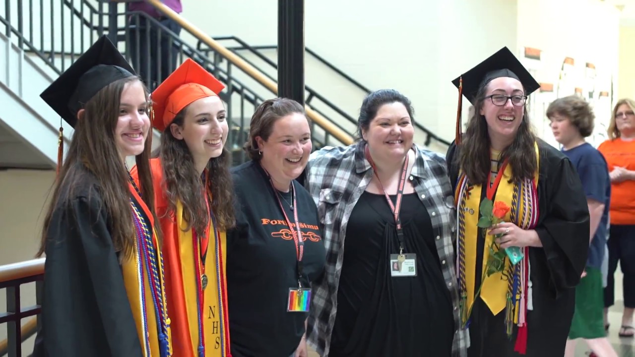 Middleborough High School:  Senior Walk - June 2, 2017