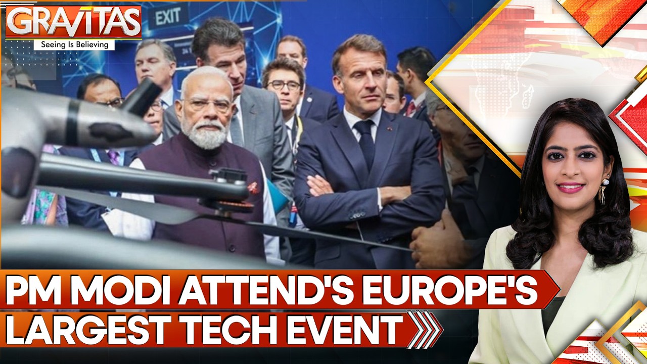 PM Modi In Paris: PM Modi Attends Europe's Largest Technology & Startup Event | GRAVITAS