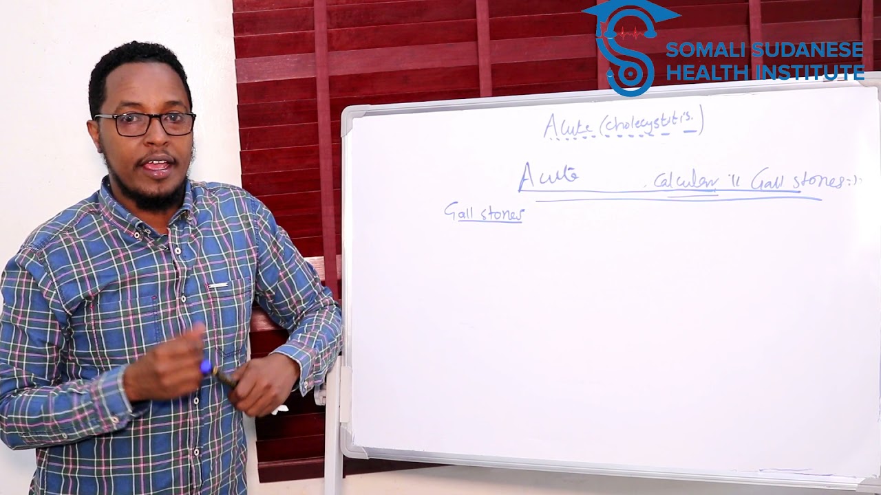 Lecture 10. Acute cholecystits ( afsomali)