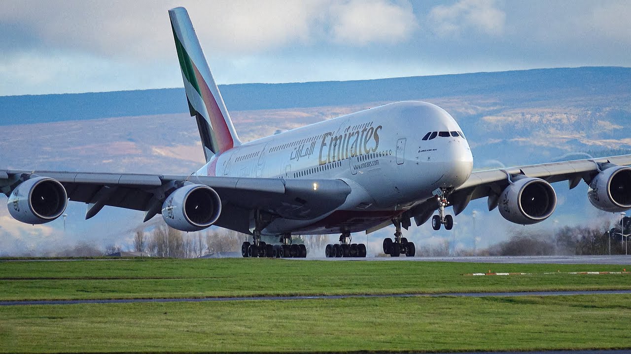 Aviation HIGHLIGHTS Manchester | Close-Up Landing & Take Offs