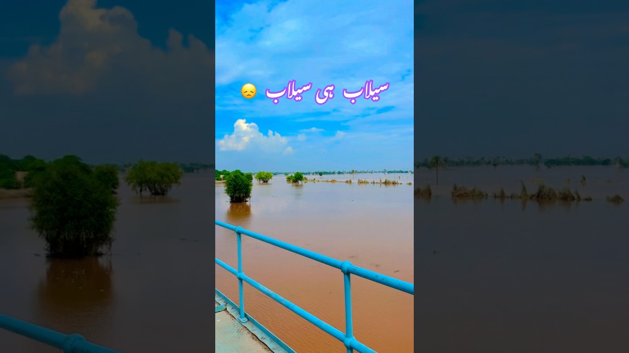 سیلاب ہے سیلاب 😞😭 