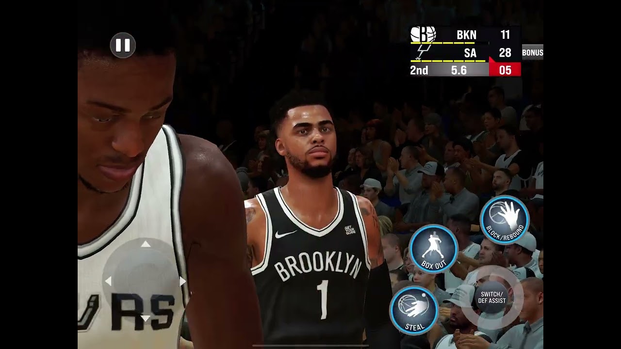 NBA 2K25 Arcade Edition Gameplay - Brooklyn Nets Vs. San Antonio Spurs