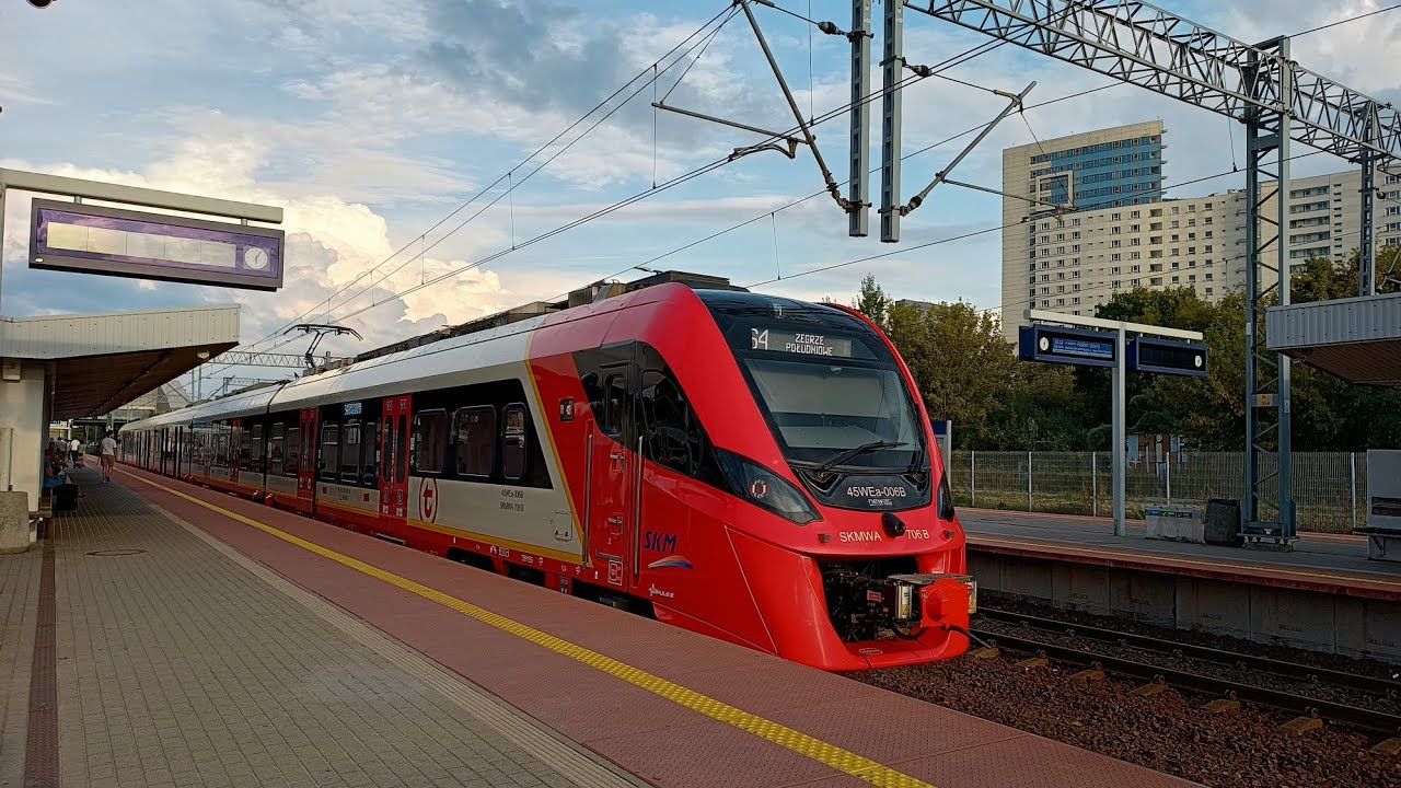 [SKM Warszawa] Newag 45WEa Impuls II #706 - linia S4, relacja Piaseczno-Zegrze Południowe