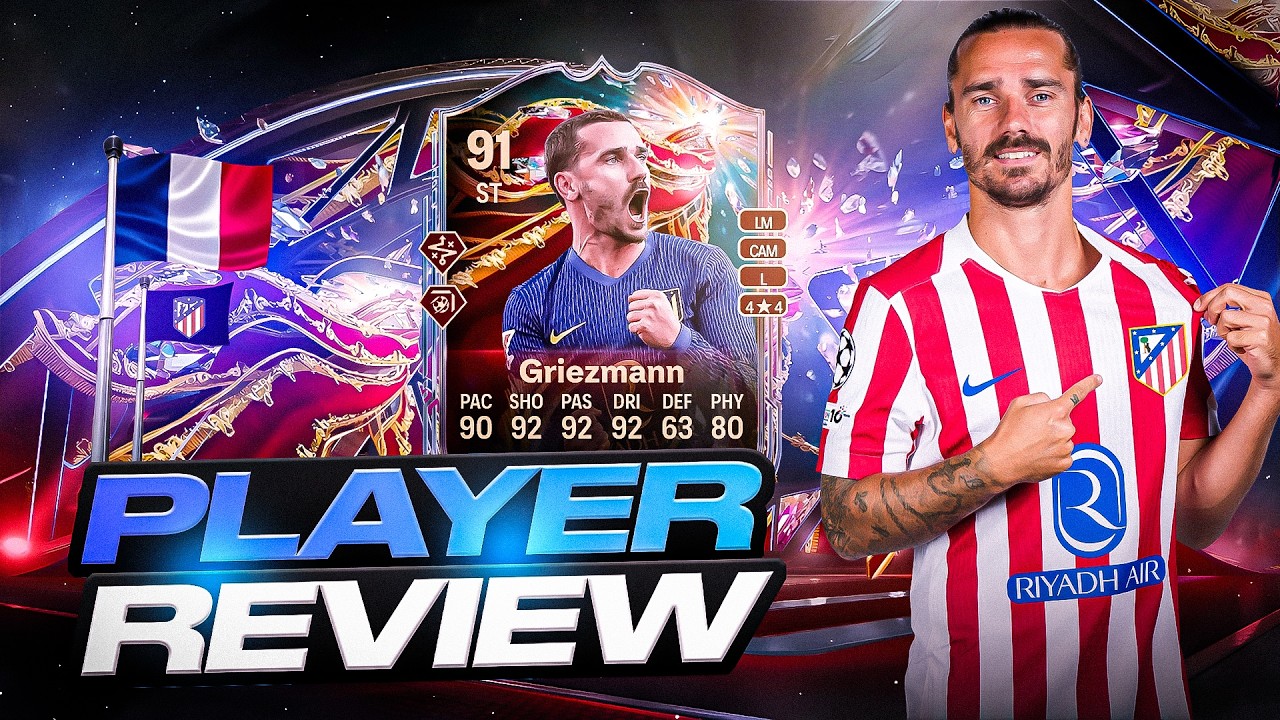 91 KNOCKOUT ROYALTY GRIEZMANN PLAYER REVIEW - EA FC 26 ULTIMATE TEAM