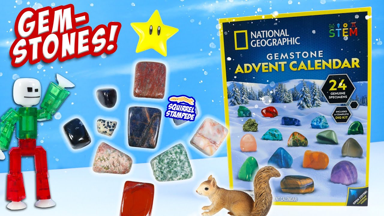 National Geographic Gemstone Advent Calender Countdown 2022 Review