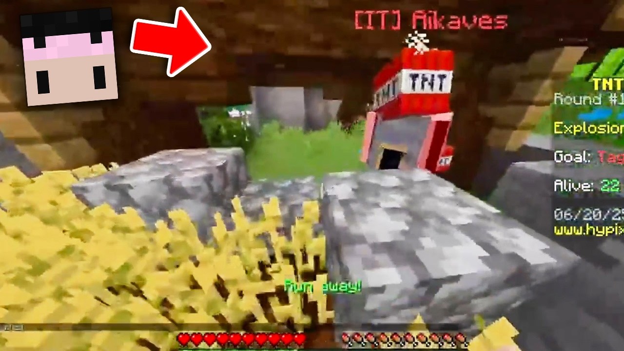 Minecraft Fezzy SMP Fails in Hypixel TNT Tag..