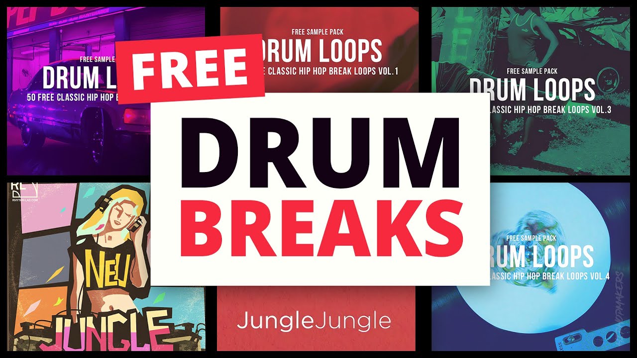900 Free Drum Break Samples & Drum Break Sample Packs