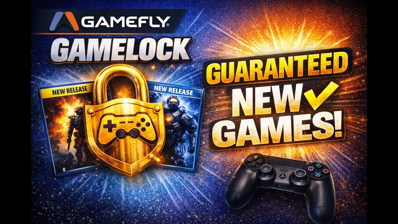 GameFly с GameLock &mdash; гарантированно новые видеоигры с доставкой на дом!
