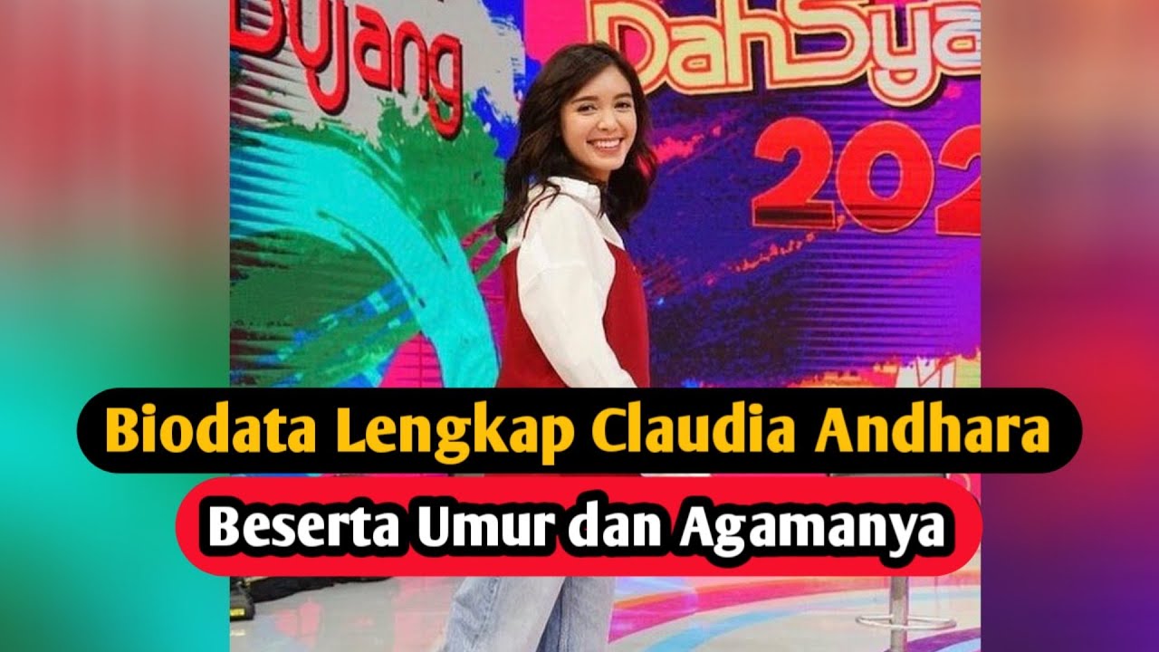 Profil & Biodata Claudia Andhara Pemain Tukang Bubur Naik Haji