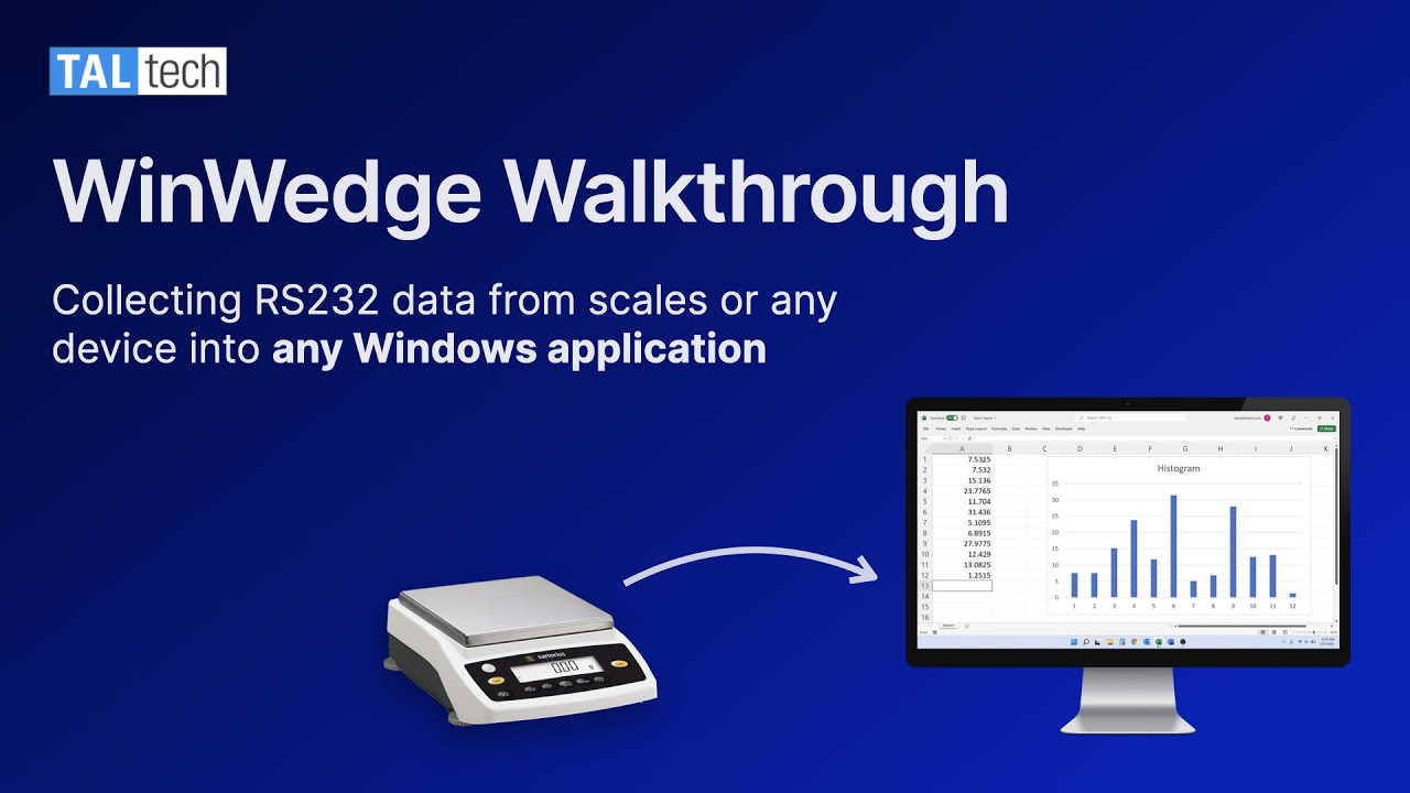 WinWedge Walkthrough - Getting data from RS232 devices