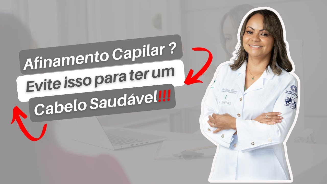 N&atilde;o fa&ccedil;a isso se voc&ecirc; sofre de afinamento capilar.
