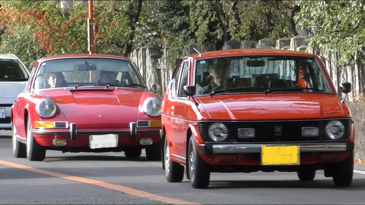 クラシックカーフェスティバル in桐生 2025年エントリーカーの搬入 Classic Car Festival in KIRYU　国産車、ヨーロッパ車が続々と登場