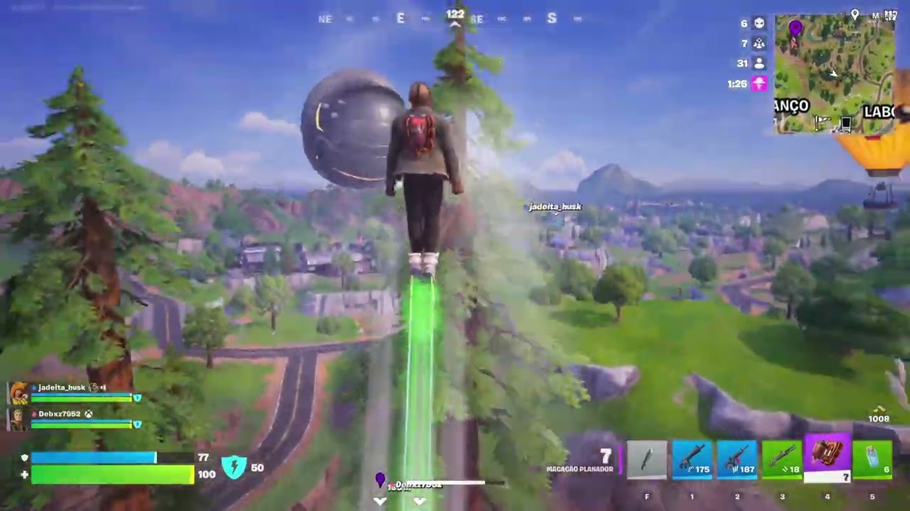 JASON SKIN ATERRORIZANDO o lobby No FORTNITE .  Game Pass Ultimate  PC . #20kills