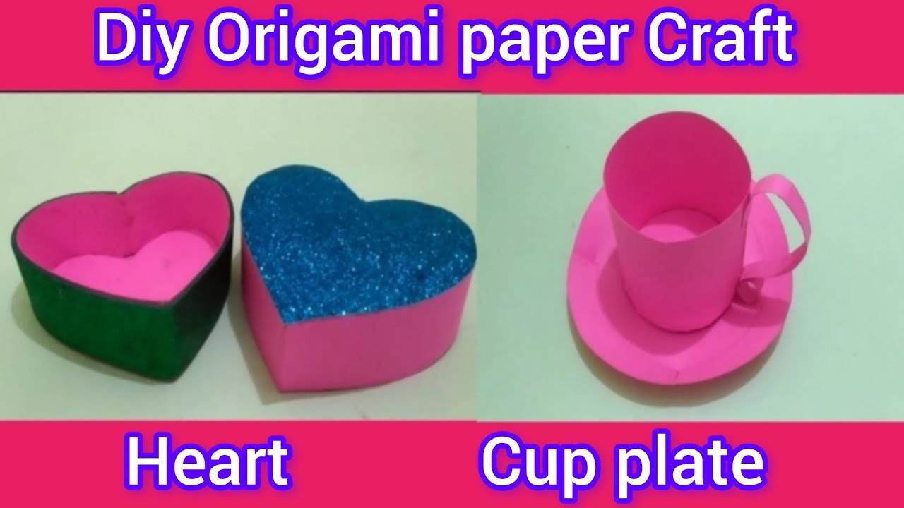 2 Amazing Diy Origami paper Craft idea's // Very easy Origami paper school craft #diy #craft