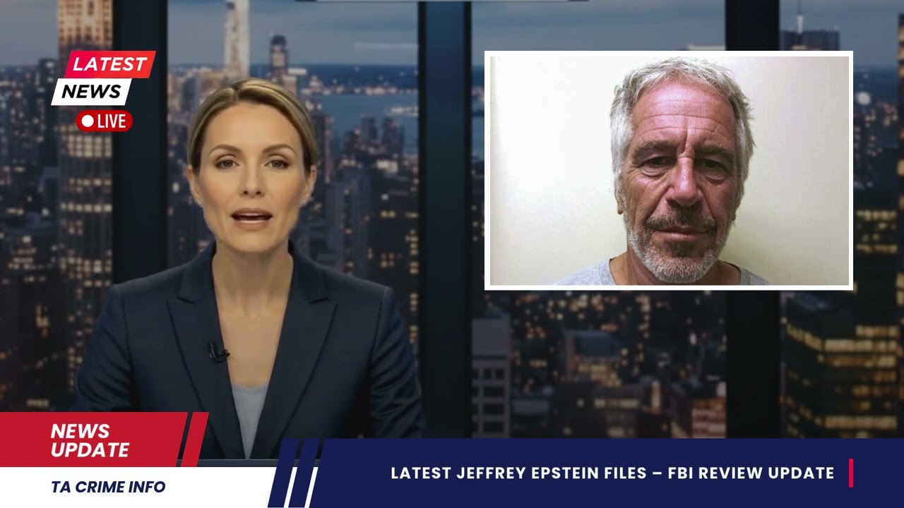New Epstein Files: FBI Review Finds No Evidence of Elite Trafficking Ring
