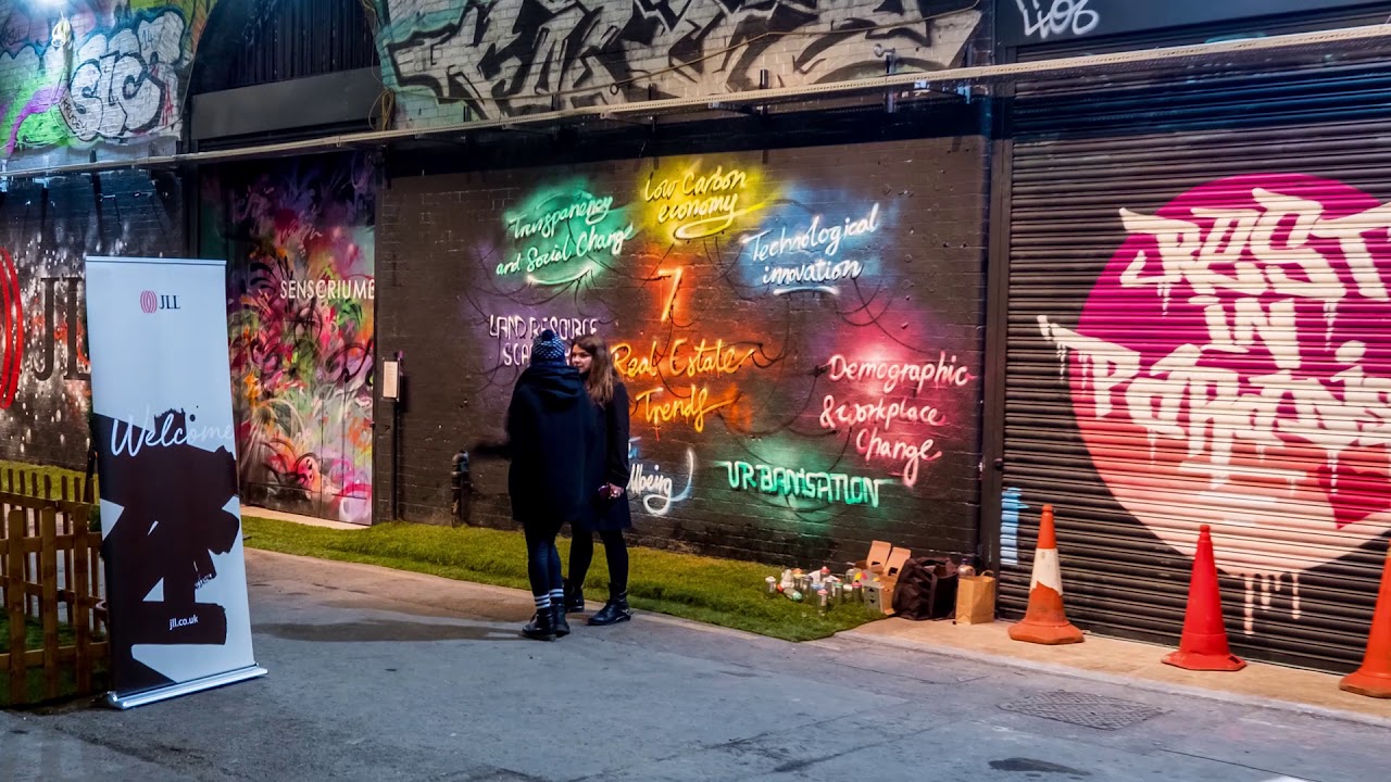 Aures London Events - Graffiti Mural Hyper-lapse