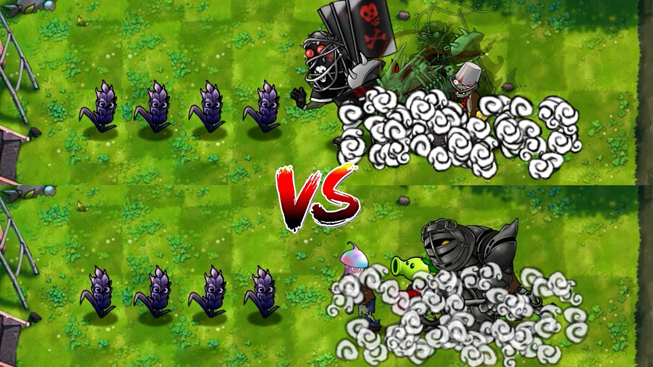 PVZ 1 FUSION  -Ultimate  Plants Team  Vs lmitater Random Zombies - p5 - who wiil win ? #pvzgameplay