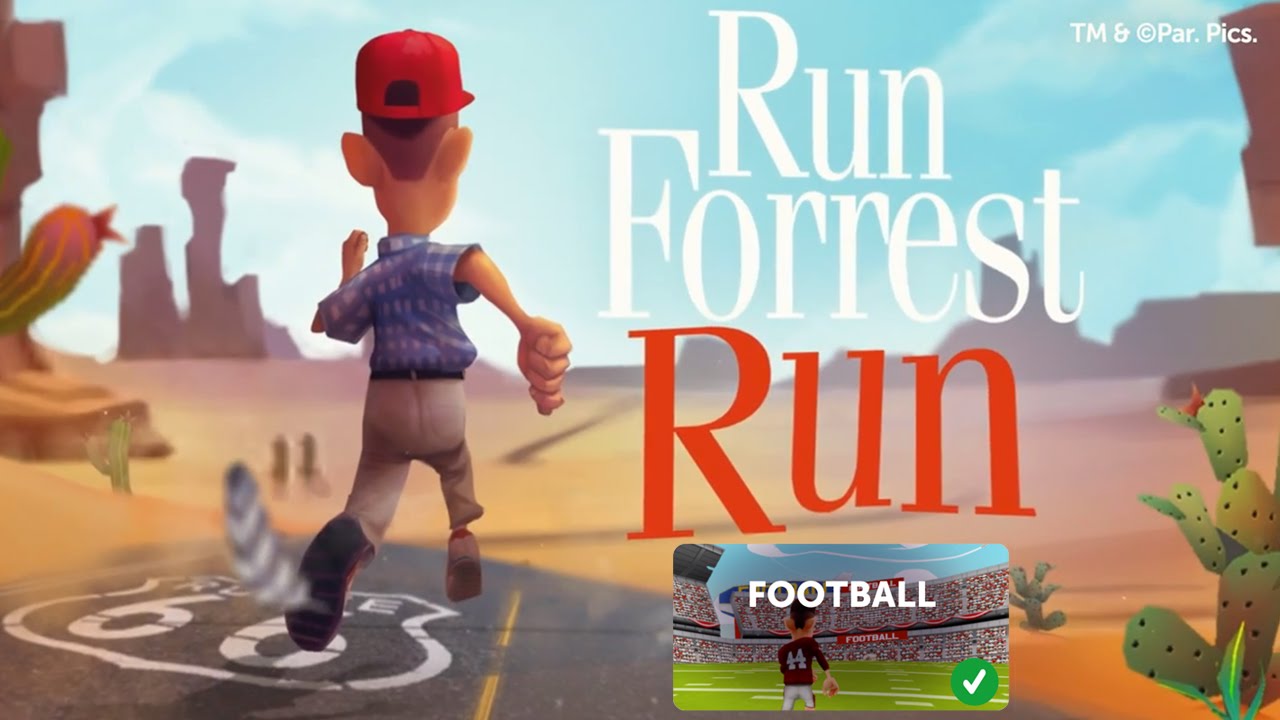 Run Forrest Run - iOS / Android - HD (Football) Gameplay Trailer