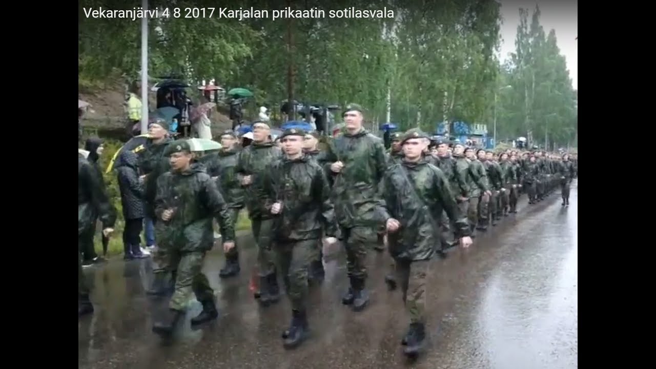 Vekaranjärvi 4 8 2017  Karjalan prikaatin sotilasvala