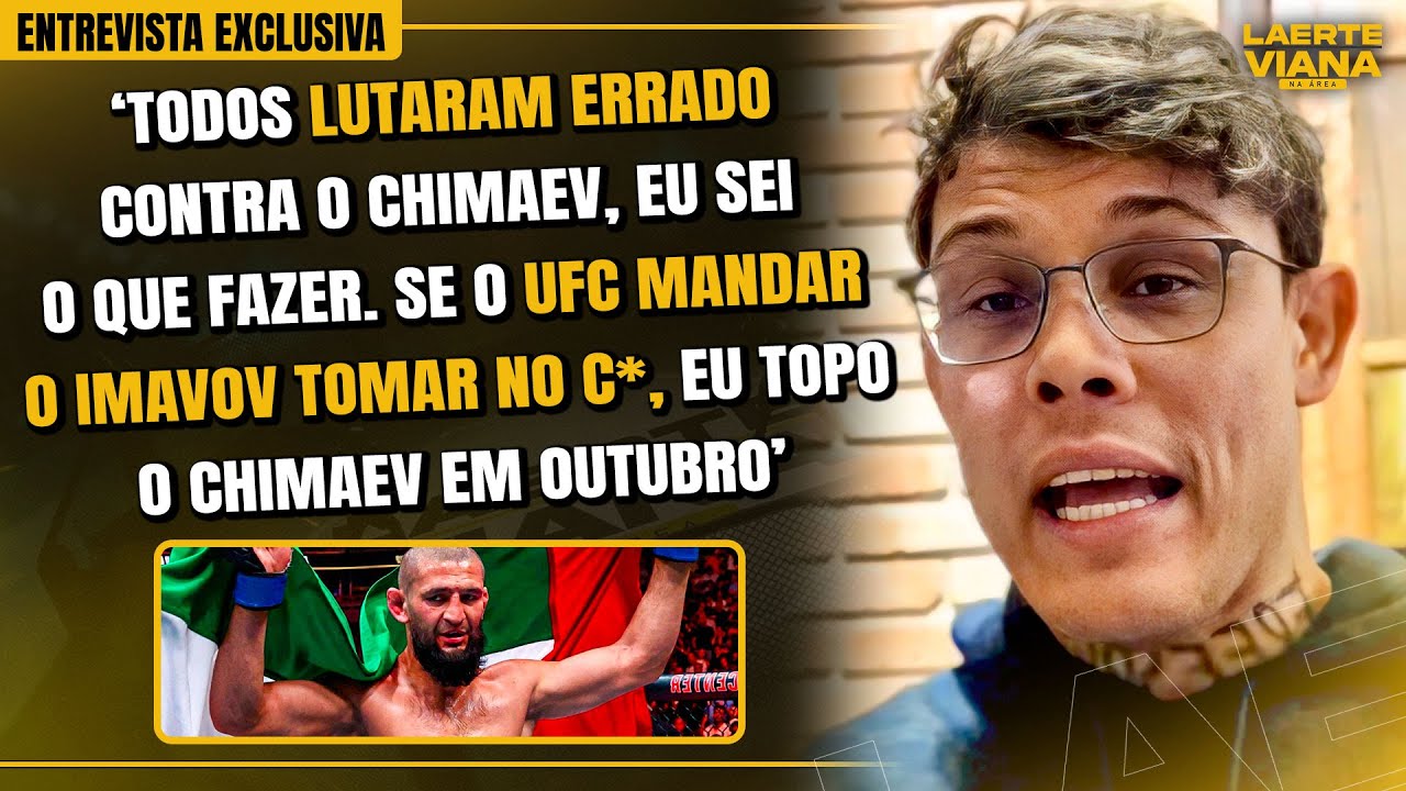 EXCLUSIVO! CAIO BORRALHO EXPÕE MAIOR ERRO CONTRA CHIMAEV E APONTA QUEM PODE VENCER O NOVO CAMPEÃO
