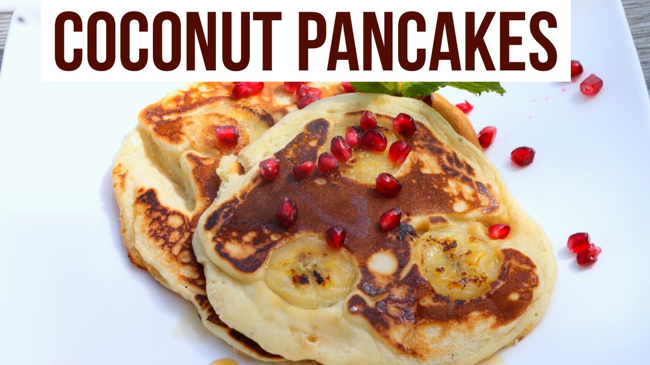 Easy Banana Coconut Pancakes | Soft & Fluffy | Breakfast Recipe