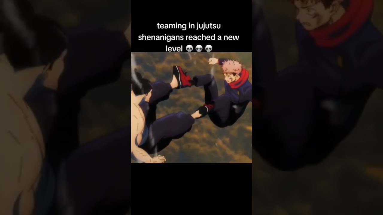 tf yuji and todo in jujutsu shenanigans?! ##jjk #jjs #jujutsushenanigans #jujutsukaisen