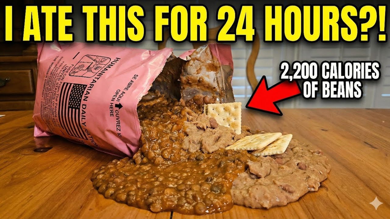 I Ate a Humanitarian Daily Ration (HDR Menu 1) for 24 Hours