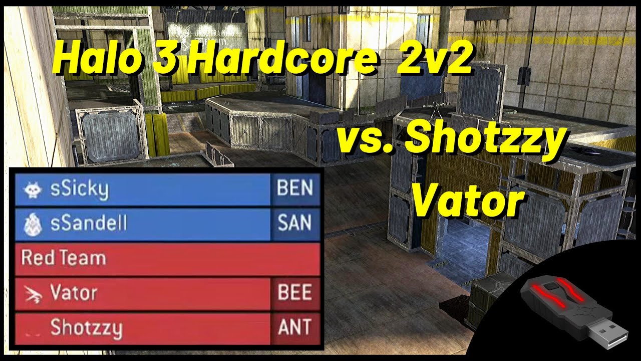 Halo 3 MCC // 2v2 vs. Halo Pro Shotzzy & Vator // Xim Apex (Mouse)