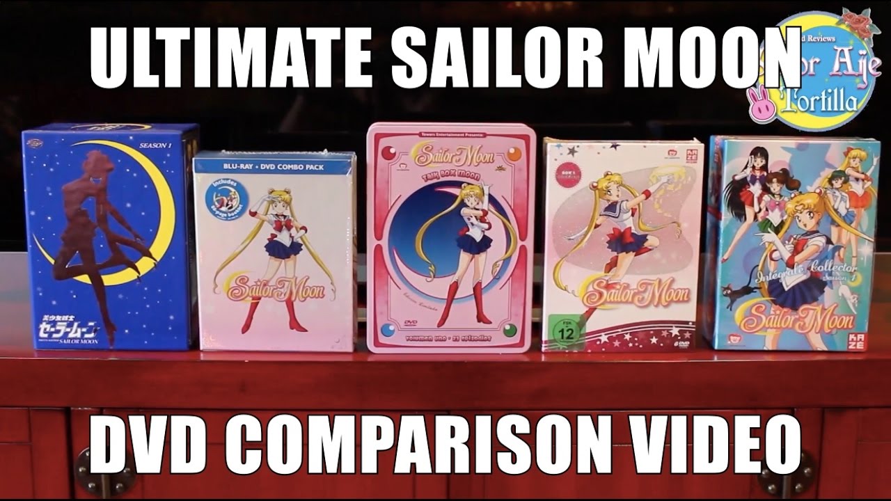 Ultimate Sailor Moon DVD & Blu Ray Guide (Viz vs Europe & more)