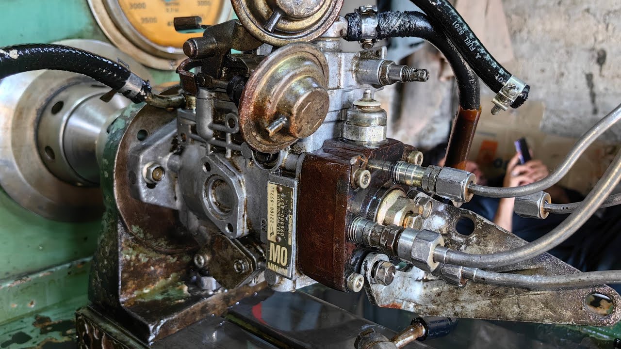 how to charade 3cylinder fuel pump repair - fuel injection pump full repair