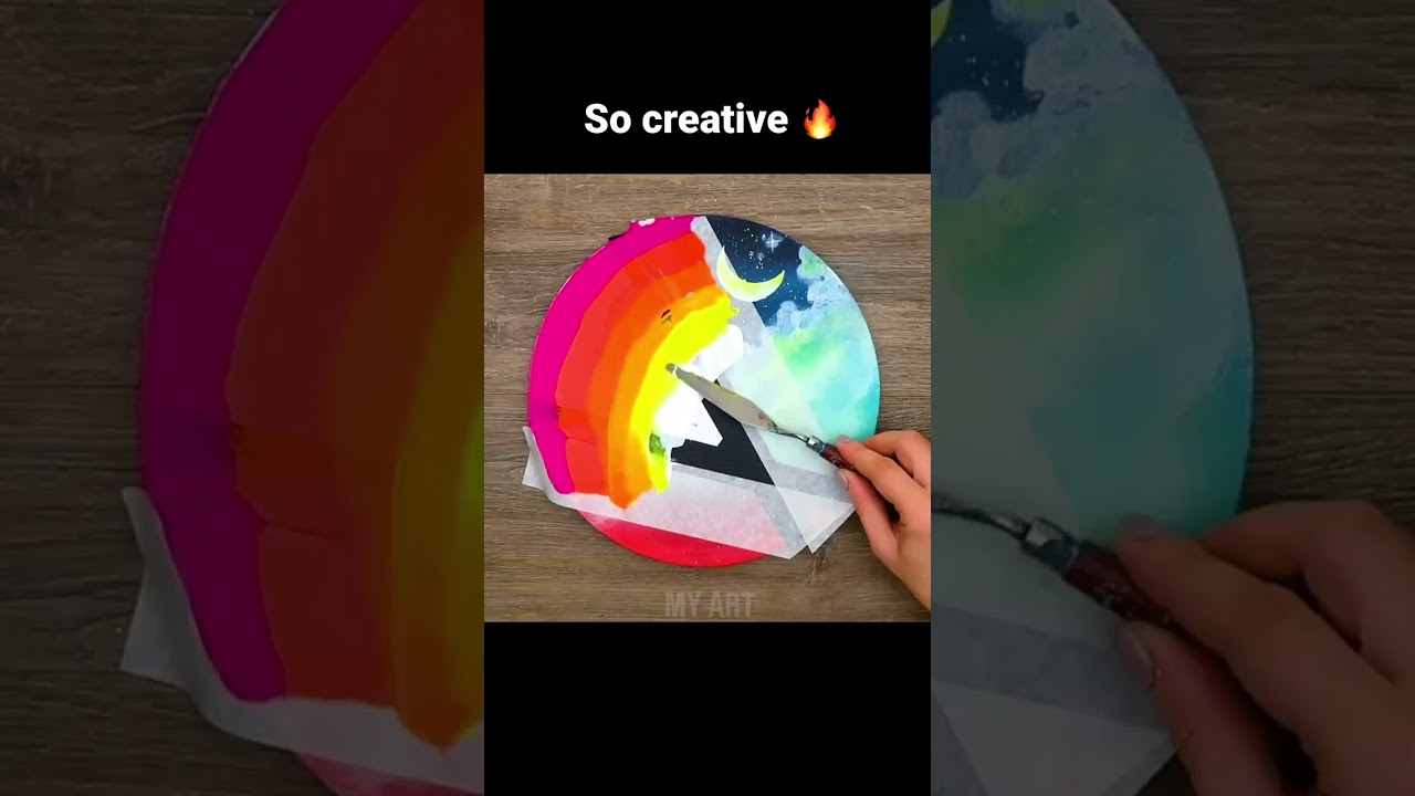 🤩 Amazing Acrylic Painting 🤩