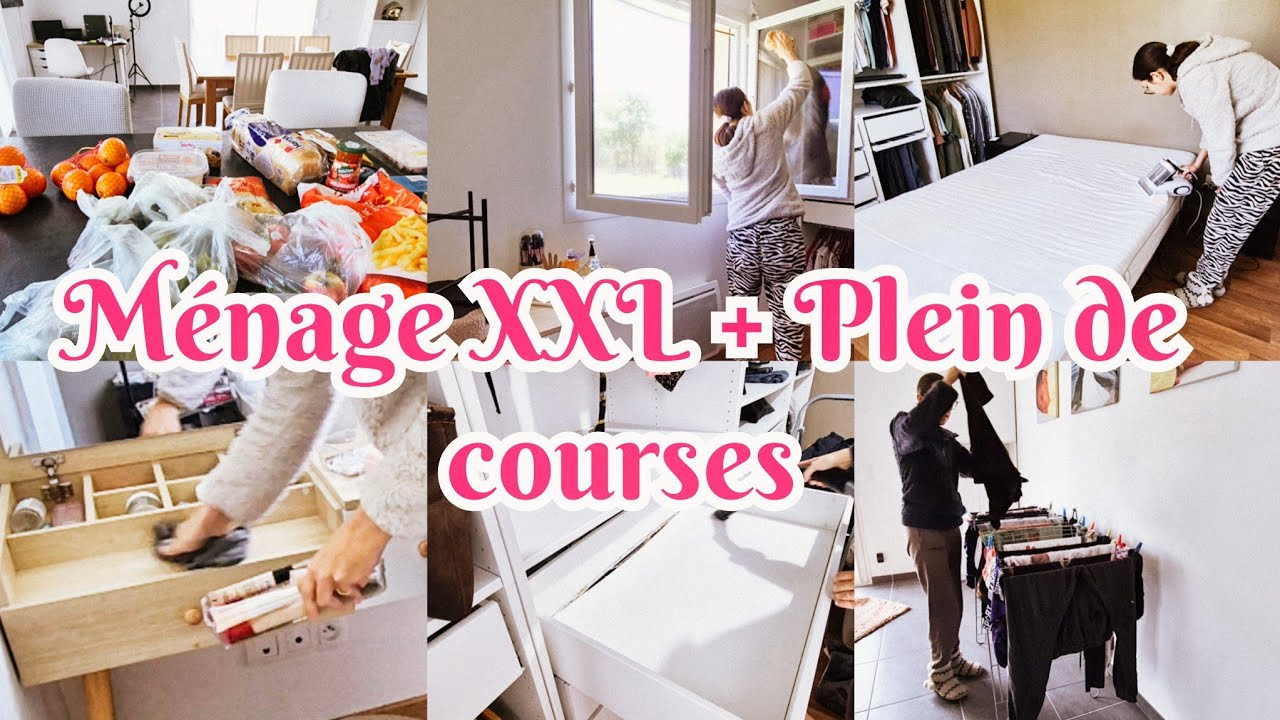 Grand ménage de printemps + retour de courses : on repart sur de bonnes bases !