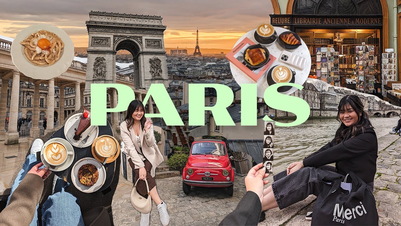 Paris Vlog ❤️ favorite cafes, Montmartre airbnb, shopping, & lots of exploring!