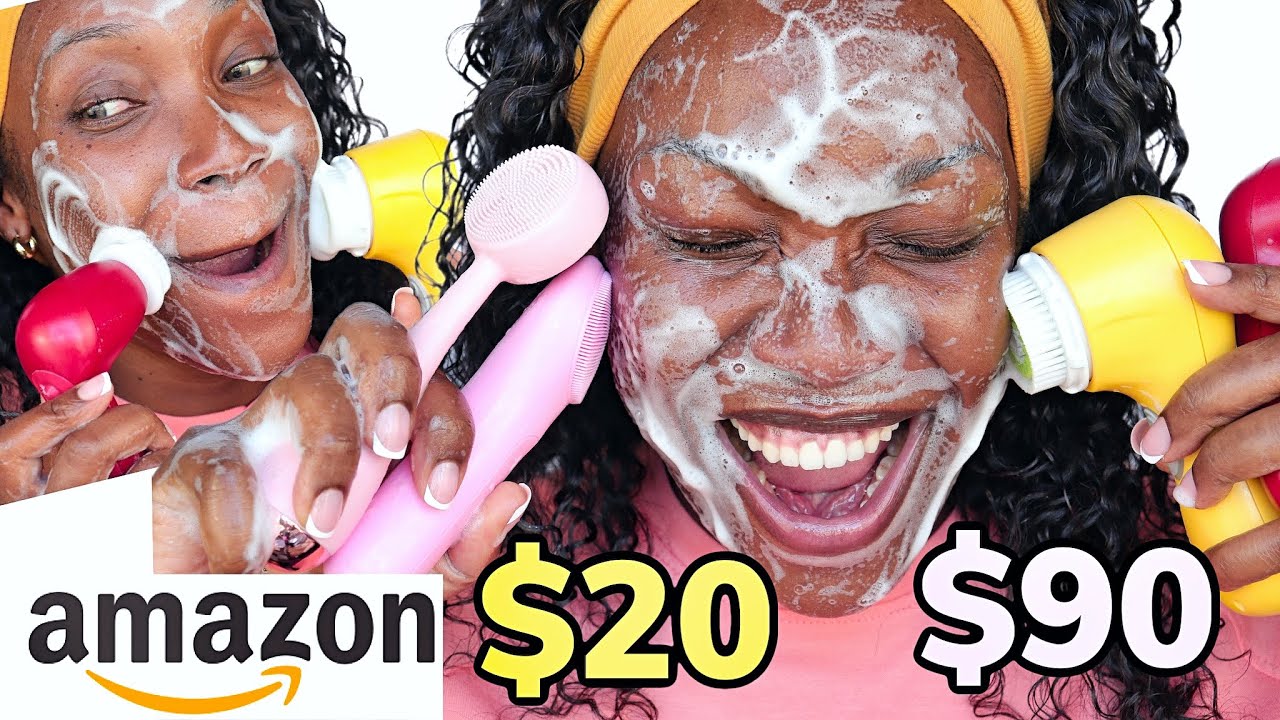 COMPARING BEST Amazon Facial Cleansing Brushes! | Olay Regenereist | Sonic Brush | PMD SMART Brush