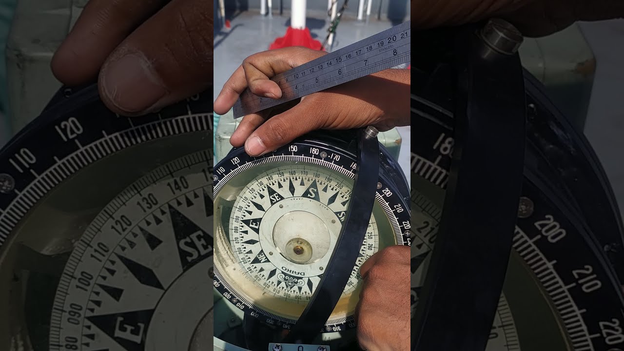 MAGNETIC COMPASS AIR BUBBLE REMOVAL