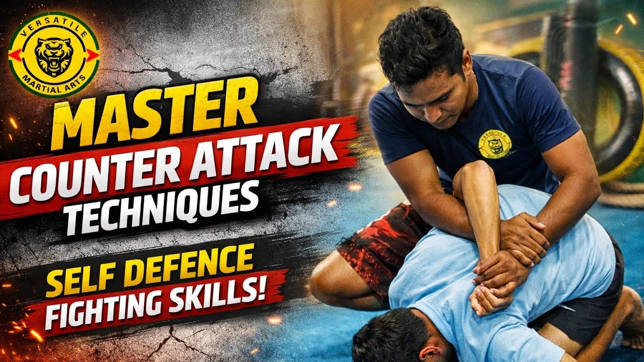 Master Counter Attack Techniques for Self Defence Fighting Skills Training 🥊
